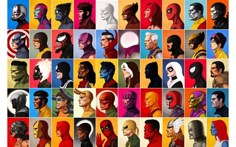 All Marvel Characters Names And Pictures