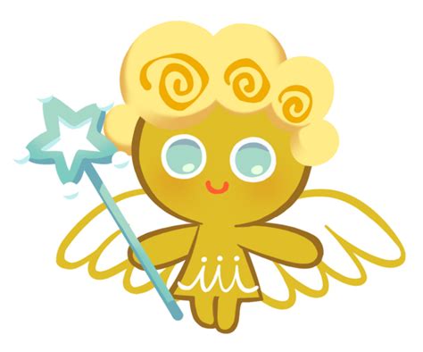 Angel Cookie | Cookie Run: Kingdom Wiki | Fandom Honey Cookies, Cute Cookies, Korean Coffee Shop ...