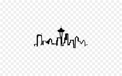 Free Seattle Skyline Silhouette Vector Free, Download Free Seattle ...