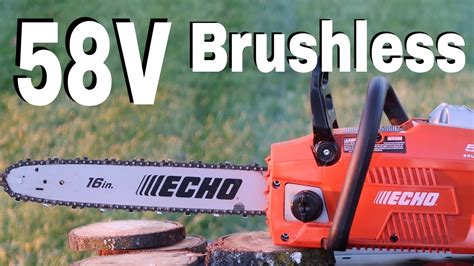 BATTERY POWERED ECHO 58V CHAINSAW vs RED OAK- TOOL REVIEW TUESDAY ...