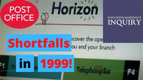 Fujitsu Horizon Shortfalls Were Happening in 1999!!! - YouTube