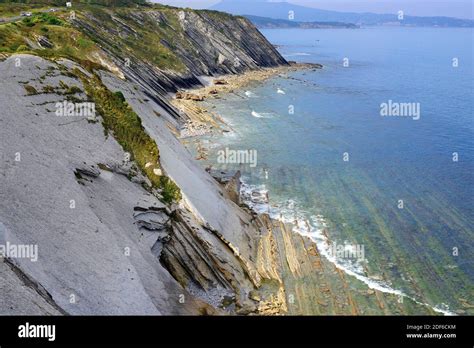 Flysch; sequence of sedimentary rocks softs and hards depositeds in a ...