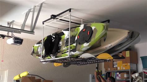 Kayak Storage Racks For Garage Ceiling | Dandk Organizer