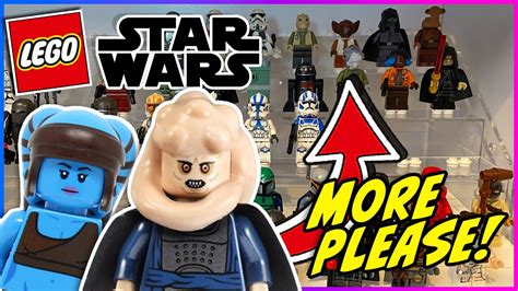 Please LEGO! Make more Star Wars minifigs like these! - YouTube