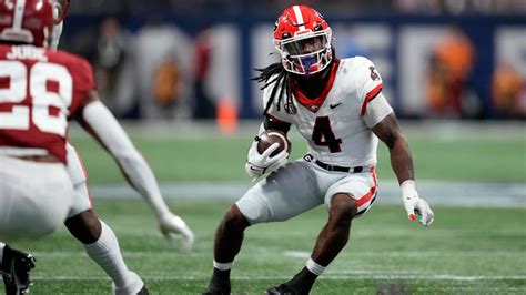 2022 NFL Draft: Bills pick Georgia running back James Cook, brother of ...