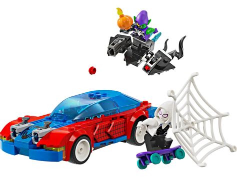 Spider-Man Race Car & Venom Green Goblin – Dreamworld LEGO Store