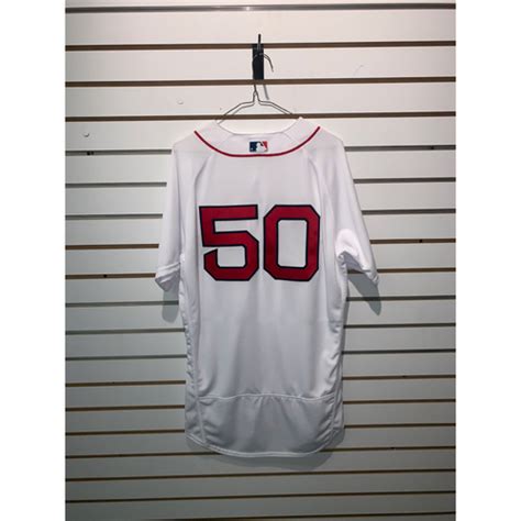 Mookie Betts Team Issued 2018 Road Jersey | Red Sox Auctions