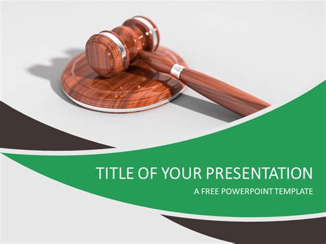 Free Law Plus Justice Concept Powerpoint Template - DesignHooks