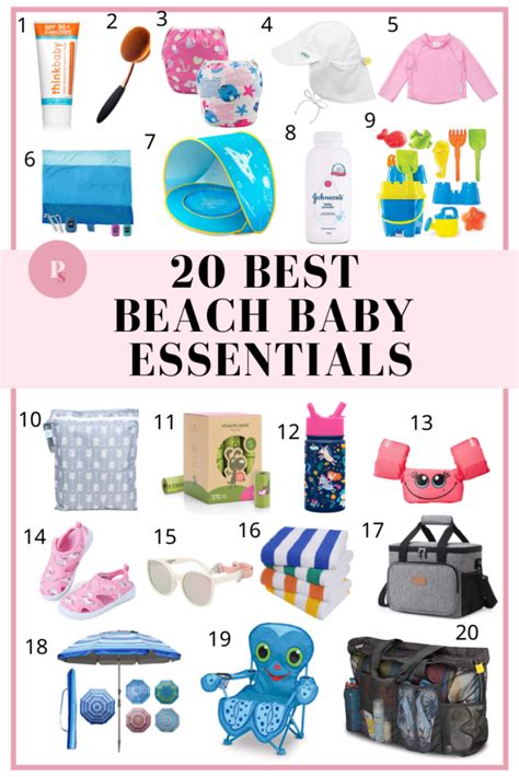 20 Best Baby Beach Essentials You Need - Paisley & Sparrow