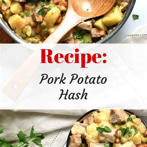 Pork Potato Hash - Savvy in Somerset