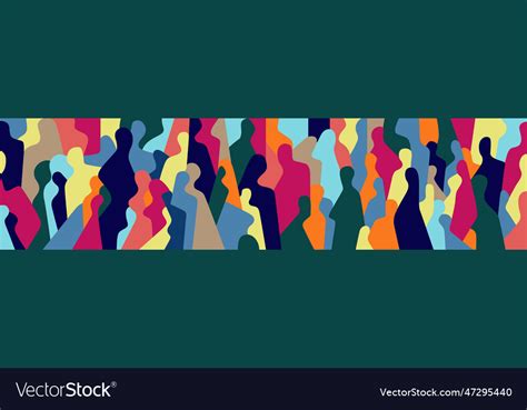 People psychology abstract Royalty Free Vector Image