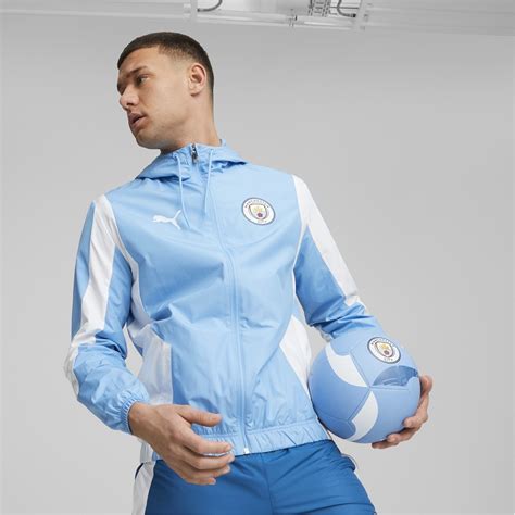 Puma Manchester City Anthem Jacket Adults 2023 2024 | SportsDirect.com ...