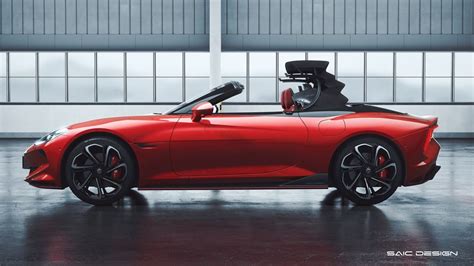 The MG Sports Car Returns for 2024 with the Electric Cyberster Roadster - Hemmings