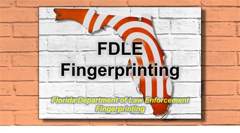 FDLE - Florida Dept of Law Enforcement | COS Fingerprinting