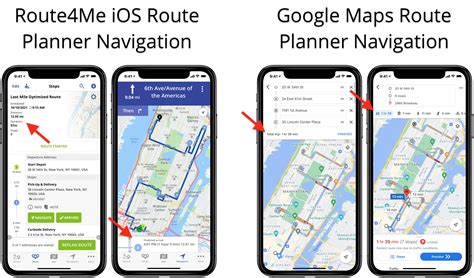 iOS Route Planner App for Last Mile Delivery Route Optimization