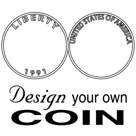 Design Your Own Coin Template