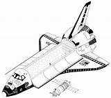 Space Shuttle Coloring Pages At GetDrawings  Free Download sketch template
