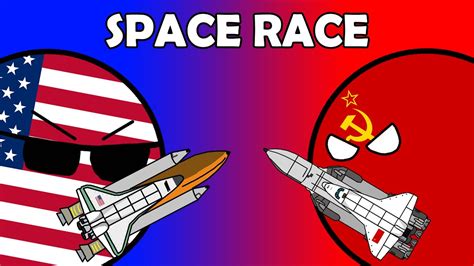 USA vs USSR Space Race [Countryballs Animation] - YouTube