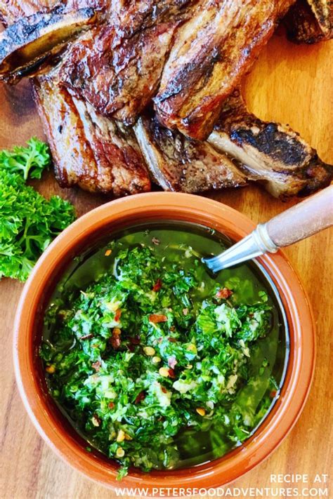 This traditional Argentinian Chimichurri Recipe uses simple ingredients like fresh parsley ...