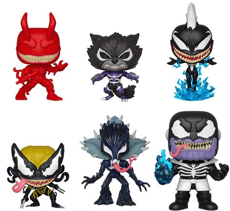 Marvel Venom Pop! Series | Plastic and Plush