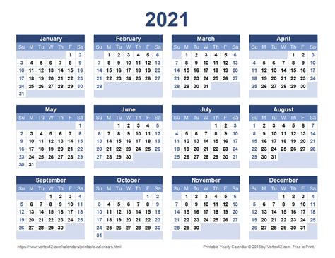 Vertex Calendar 2021 | Qualads