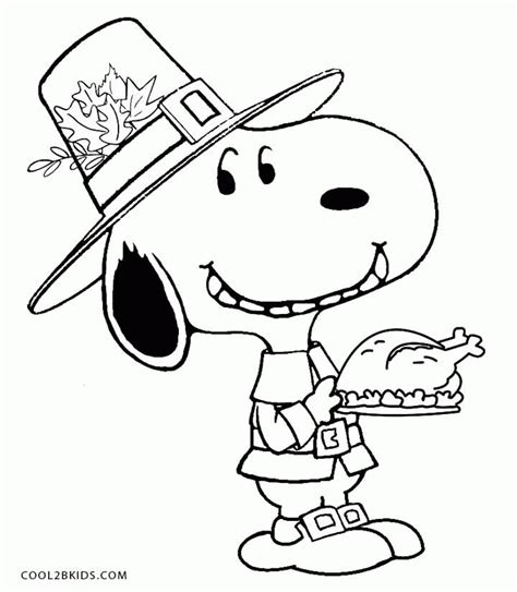 Fast Peanuts Thanksgiving Coloring Sheets, Studying Charlie Brown ...