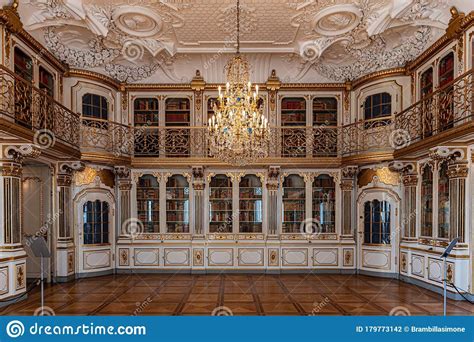 Photo about Interiors of royal halls in Christiansborg Palace in ...