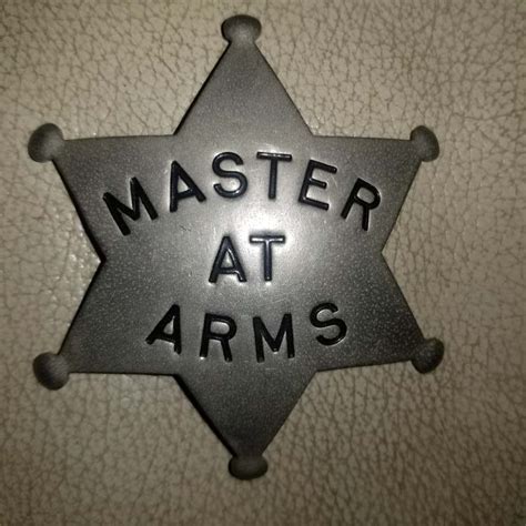 Master at arms badge - NAVY, MARINE CORPS, COAST GUARD - U.S. Militaria ...