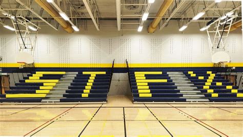 St. Francis Xavier Secondary School Receives New Customized Bleachers