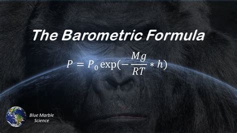 The Barometric Formula - YouTube