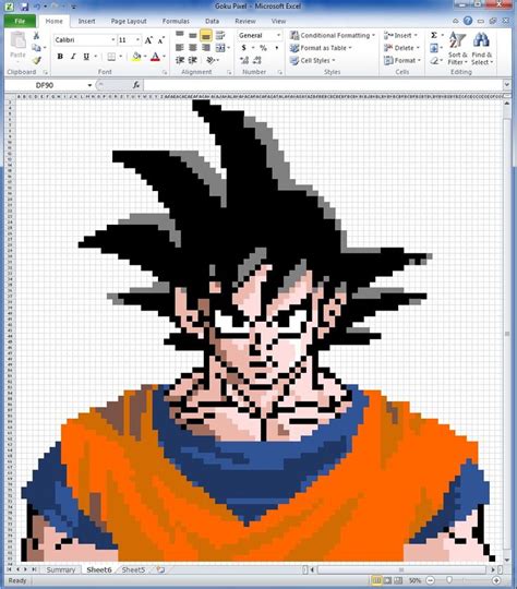 Check out my @Behance project: “MS Excel Pixel Art” https://www.behance.net/gallery/49068509/MS ...