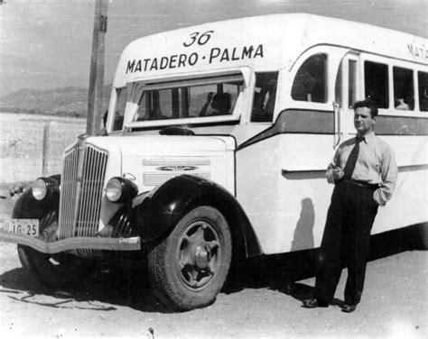 Bus Matadero Palma en la década de 1940 (📷: enterreno.com) | Fotos de ...