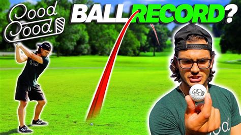 The New Good Good Golf Ball?! | Beat My Record - YouTube