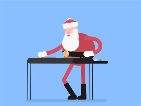 Dj Santa by André Leite on Dribbble