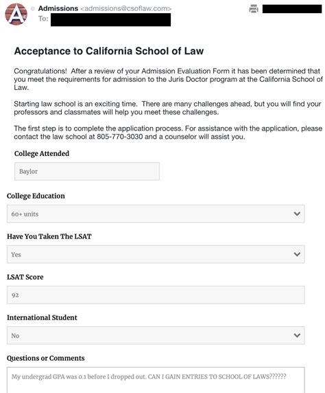 IN AT CAL!!!! California School of Law I'm coming for you! : r/lawschooladmissions