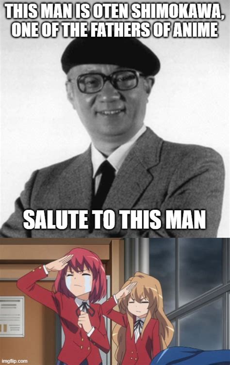 Anime Salute Meme template german soldiers saluting anime girl