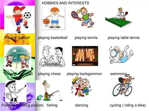 PPT - HOBBIES AND INTERESTS PowerPoint Presentation, free download - ID ...