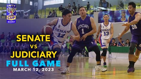 UNTV CUP: Senate Defenders vs Judiciary Magis | March 12, 2023 - FULL ...