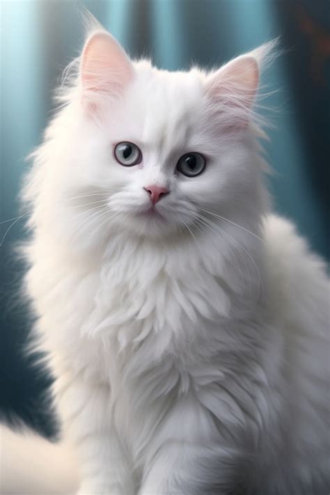 Stunning Beauty of the Cute White Cat! | Schattigste dieren, Dieren