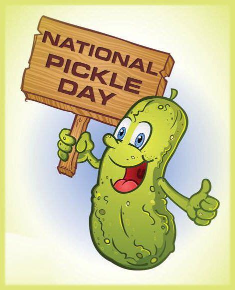 National Pickle Day, November 14 | Wacky holidays, National holiday calendar, Holiday stickers