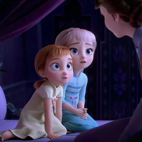 Frozen 2 Baby Elsa And Anna Wallpaper - Anna Ly Kleurplaten