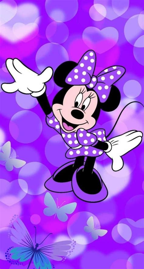 Pin by Rhona Derikart on Purple Power | Mickey mouse wallpaper, Mickey mouse art, Minnie mouse ...