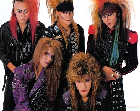 X-Japan who were some of the early Visual Kei ヴィジュアル系 musicians in ...