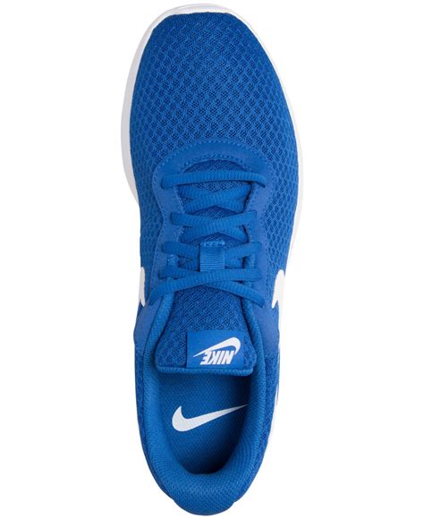 Nike Men's Tanjun Casual Sneakers From Finish Line in Blue for Men | Lyst