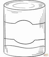 Canned Food coloring Page  Free Printable Coloring Pages sketch template