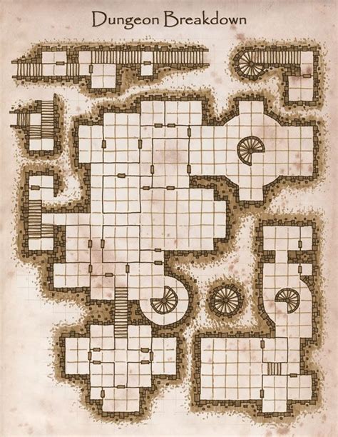 Fantasy map making, Dungeon maps, Fantasy map