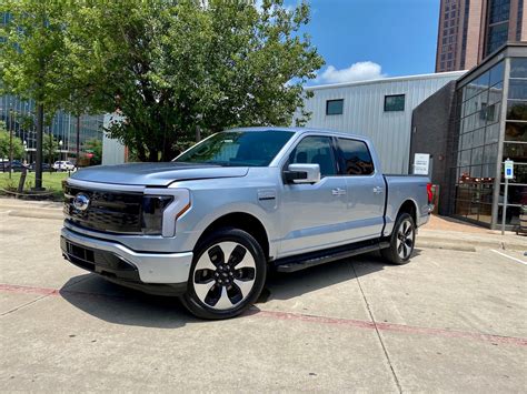 All-Electric 2022 Ford F-150 Lightning Makes Texas Debut