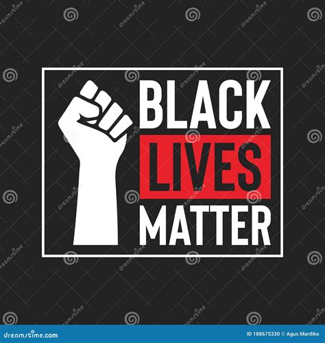 Black Lives Matter Modern Logo, Banner, Design Concept, Sign. Editorial Image - Illustration of ...