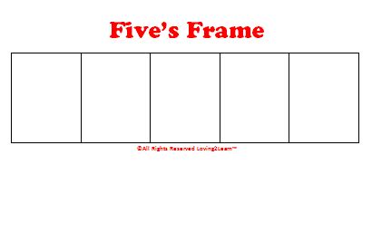 Christmas Five Frame Game: Printable Game and Learning Video