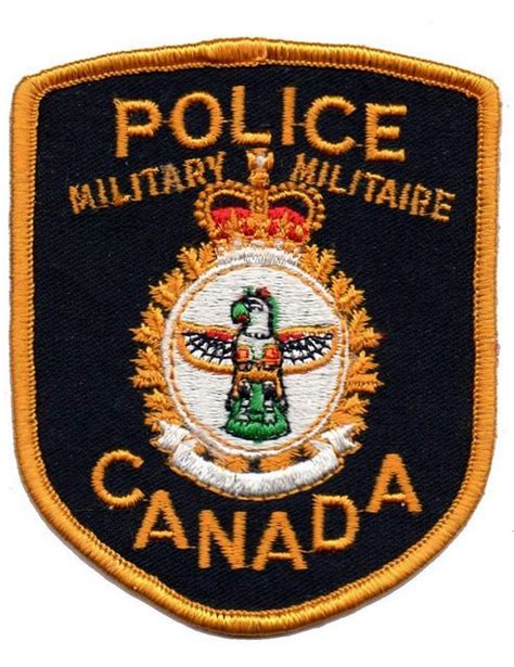 Canada Military Police | Police, Military insignia, Police patches